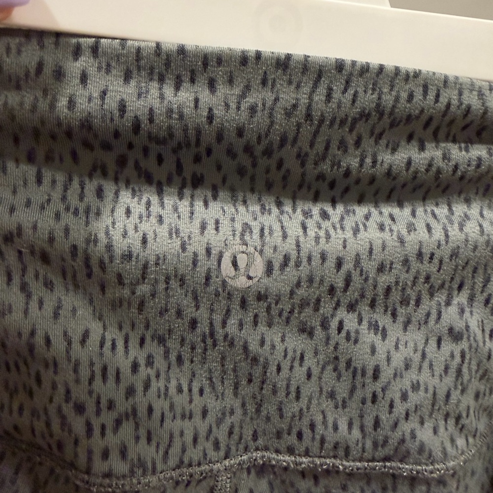 lululemon athletica Gray and Black Speckled Women's Shorts